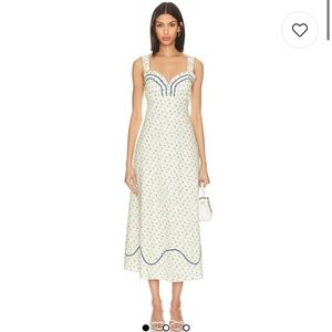 Free People Sweet Hearts Midi dress